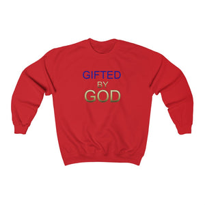 Gifted By God Unisex Heavy Blend™ Crewneck Sweatshirt