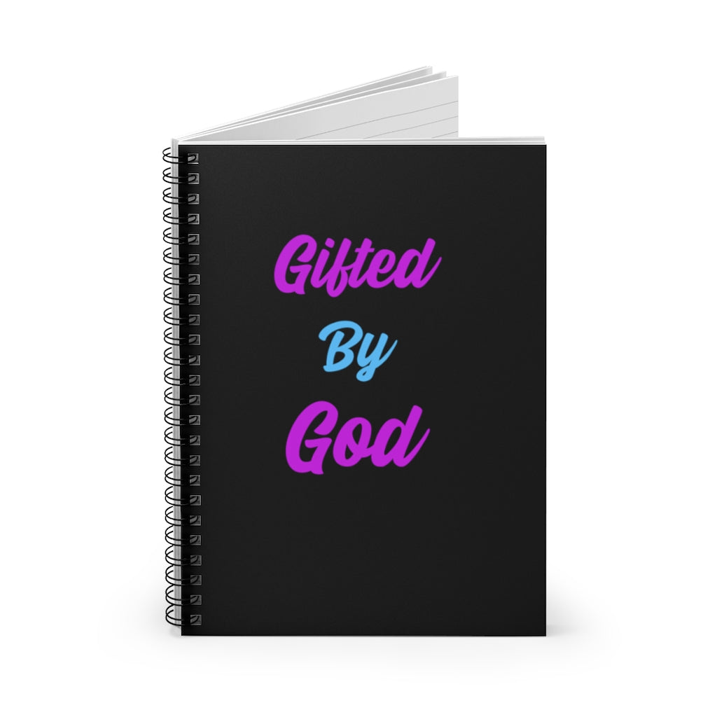 Gifted By God Women Spiral Notebook - Ruled Line