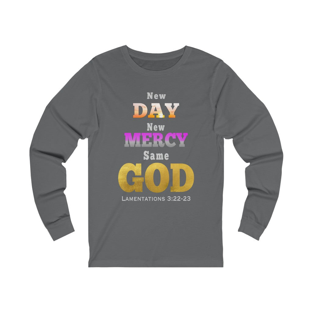 New_Day_Mercy-Unisex Jersey Long Sleeve Tee