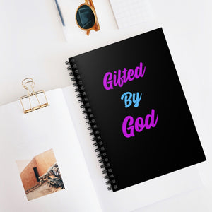 Gifted By God Women Spiral Notebook - Ruled Line