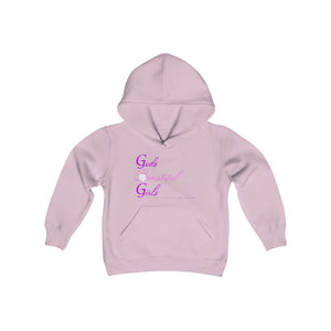 GBG pink Youth Heavy Blend Hooded Sweatshirt