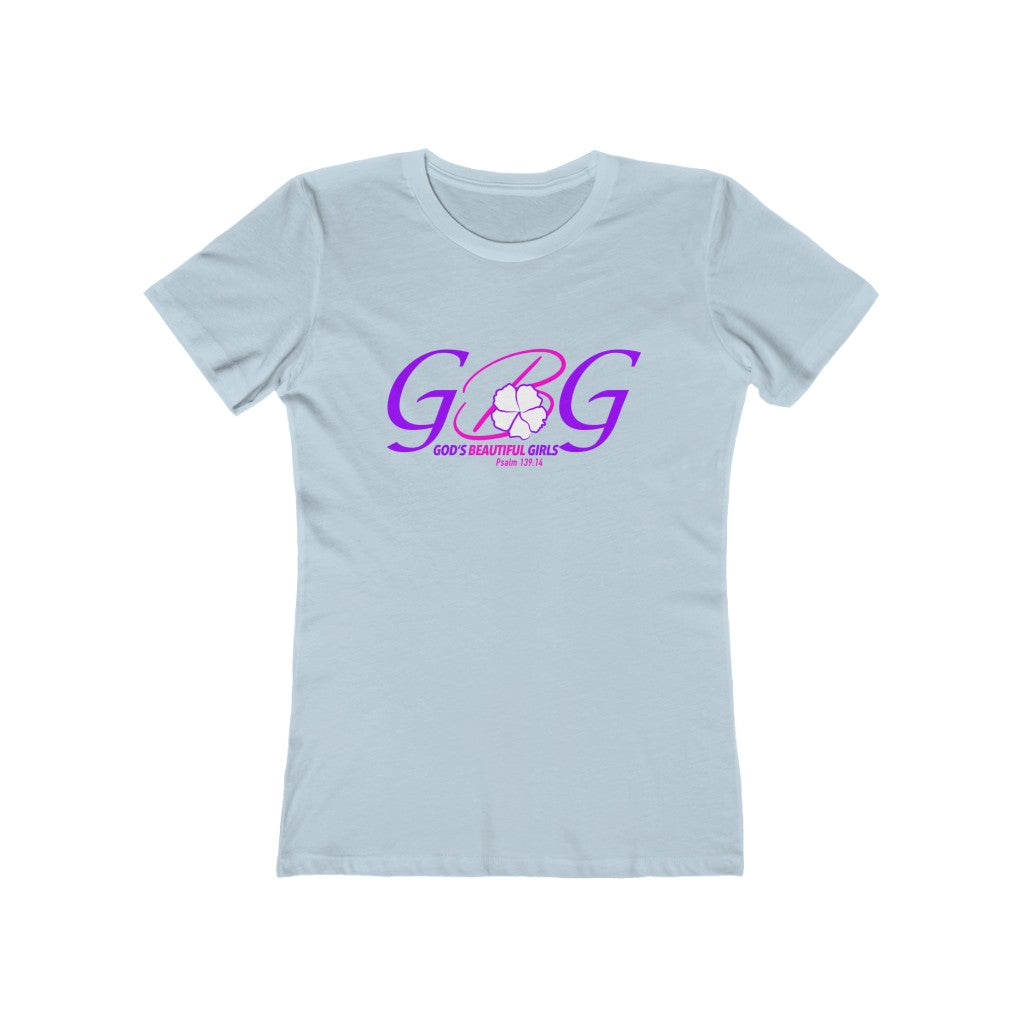 GBG Pink logo Women's Fitted Tee