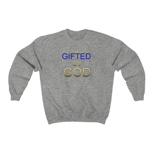 Gifted By God Unisex Heavy Blend™ Crewneck Sweatshirt