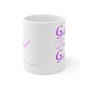 God's Beautiful Girls pink logo Mug 11oz