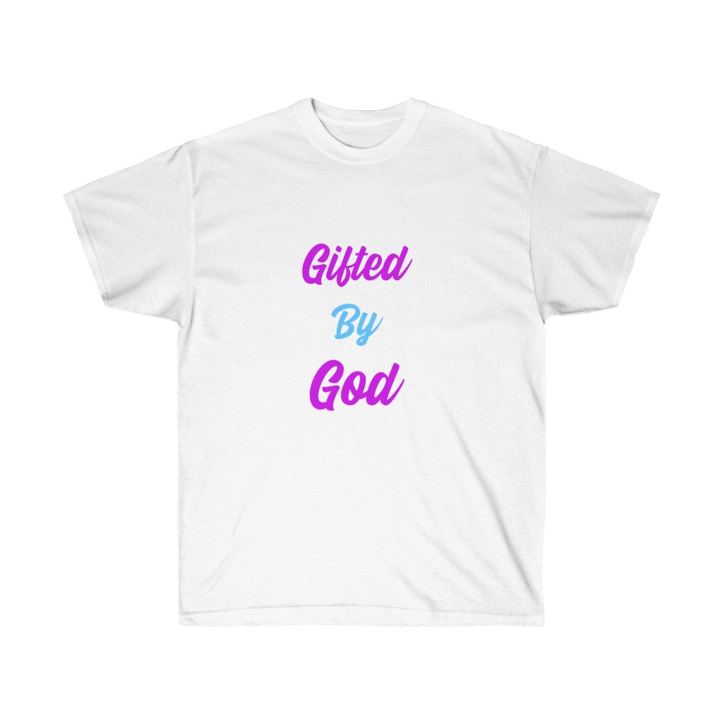 Gifted by God Turquoise Unisex Ultra Cotton Tee
