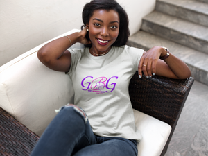 GBG Pink logo Women's Fitted Tee